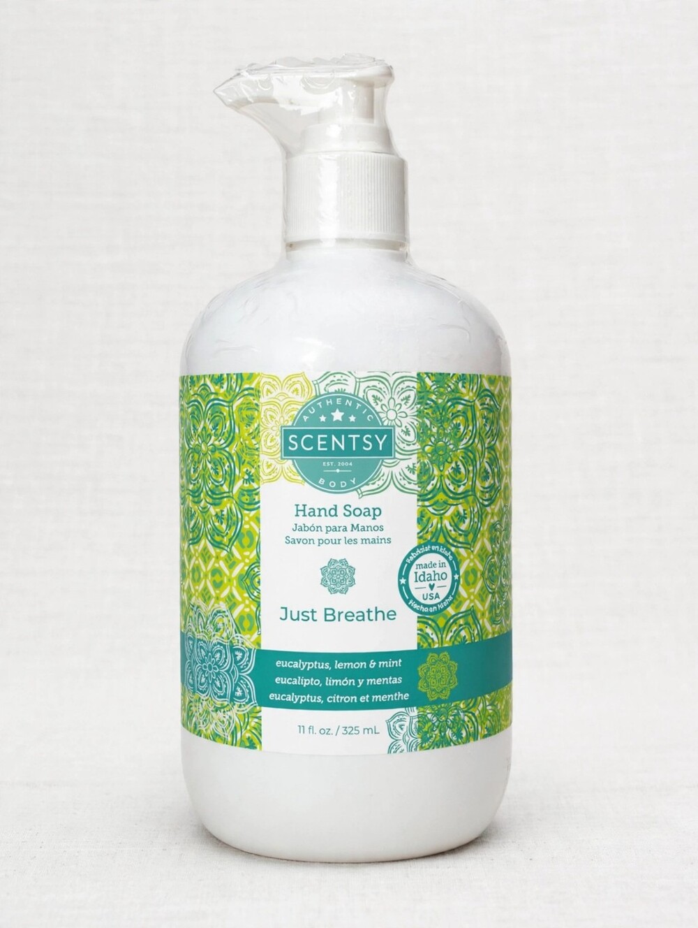 🌿 Scentsy Hand Soap | Just Breathe | 11 oz | New & Sealed
